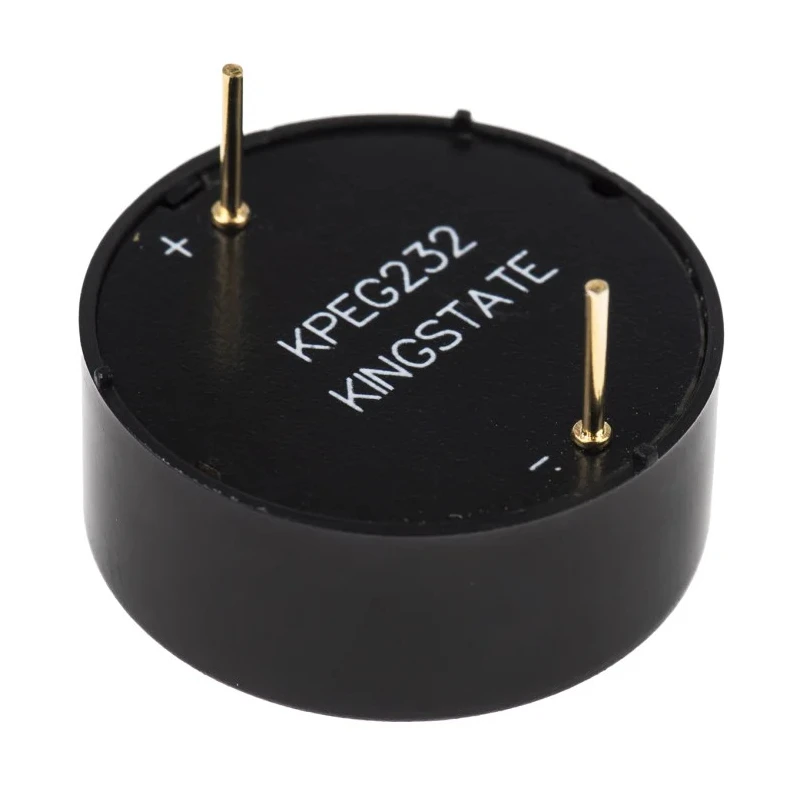 RS PRO 75 dB Through Hole Continuous Internal 10.2 mm Height 3 V dc Min 20 V dc Max Buzzer 5358231P