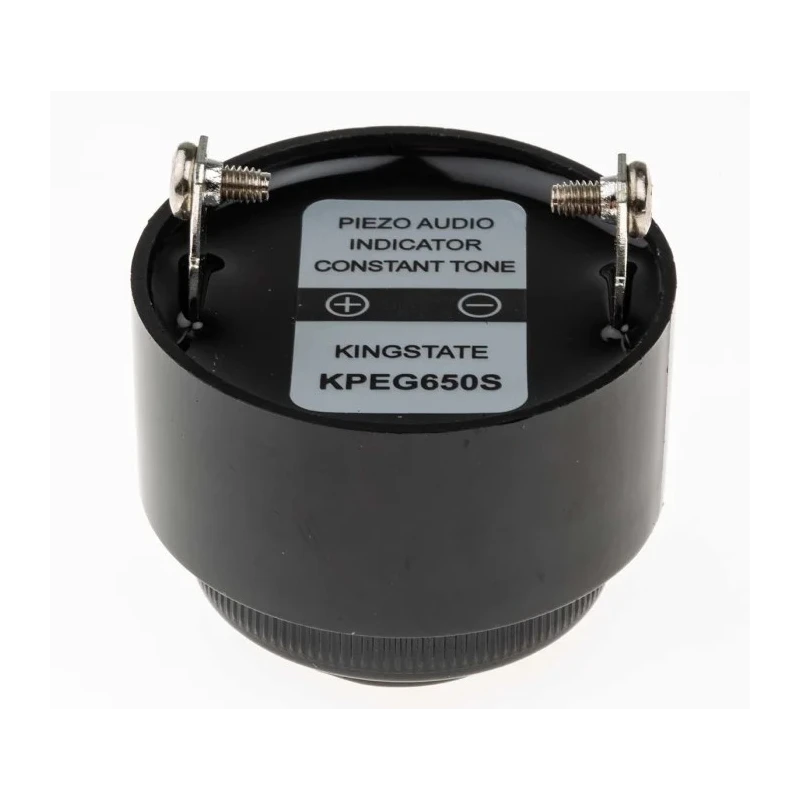RS Pro 98 dB Panel Mount Continuous Internal 33 mm Buzzer 4 V DC Min 28 V DC Max 5358483P