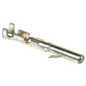 TE Connectivity Commercial MATE-N-LOK Series Male Crimp Terminal, 22 AWG Min Solder, 18 AWG Max 163558-2