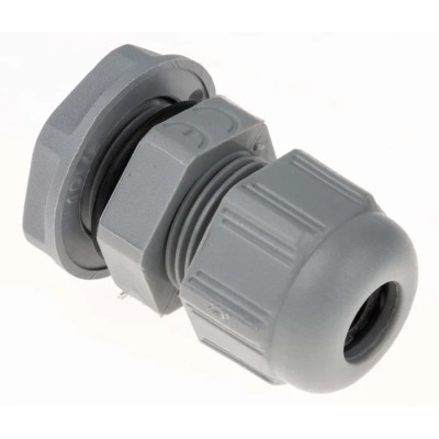 Legrand Grey Polyamide Cable Gland, PG9 Thread, 4 mm to 8 mm Cable Diameter, IP68 Rated, Model 0 980 21