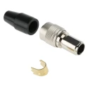 Hirose HR10 Series Miniature Circular Connector, 10 Contacts, Cable Mount Socket Female, 100 V, 2 A HR10A-10P-10S(73)