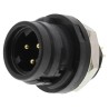Hirose Miniature Circular Connector, 3 Contacts, Panel Mount, Socket Male, IP67 IP68, 100V AC, 5A, HR30 Series
