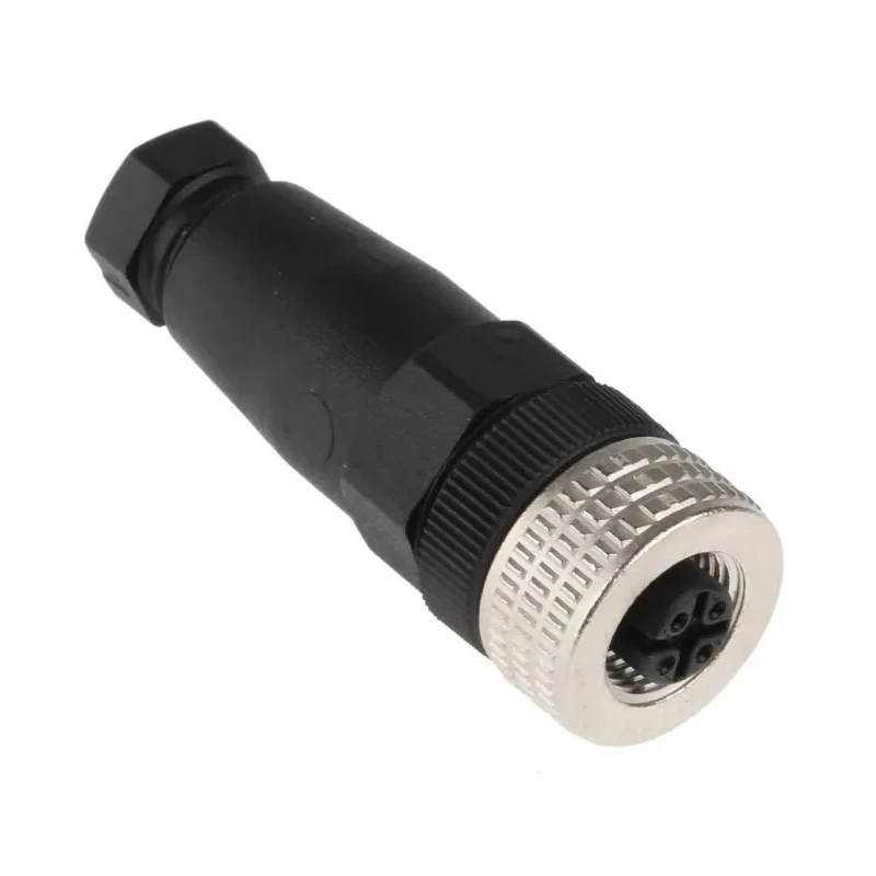 Telemecanique Sensors Circular Connector 4 Contacts M12 Socket Female IP67 Cable Mount XZCC12FDM40B