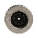 Telemecanique Sensors Circular Connector 4 Contacts M12 Socket Female IP67 Cable Mount XZCC12FDM40B