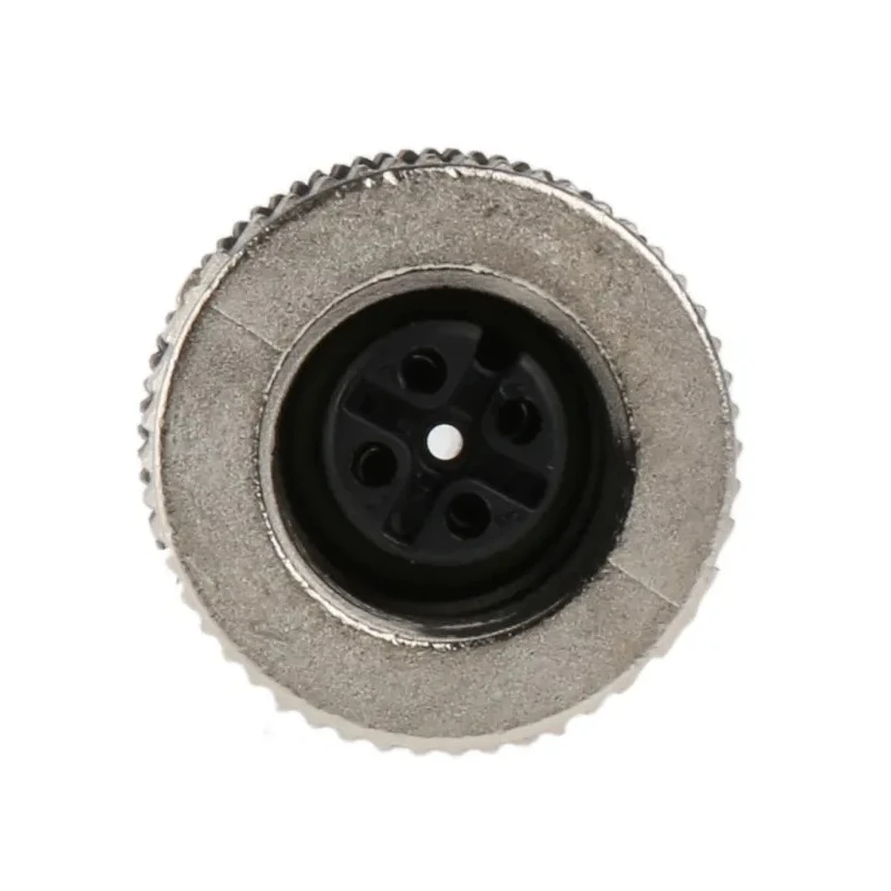 Telemecanique Sensors Circular Connector 4 Contacts M12 Socket Female IP67 Cable Mount XZCC12FDM40B