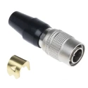 Hirose HR10 Series Circular Connector Miniature 6 Contacts Cable Plug Male 100V 2A HR10A-7P-6P(73)