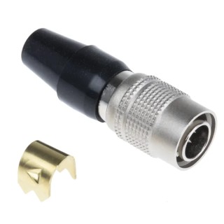 Hirose HR10 Series Circular Connector Miniature 6 Contacts Cable Plug Male 100V 2A HR10A-7P-6P(73)
