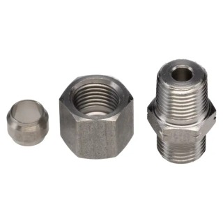 Legris LF3000 Series Male Pneumatic Fitting Stainless Steel 1/8 in NPT 1805 06 11