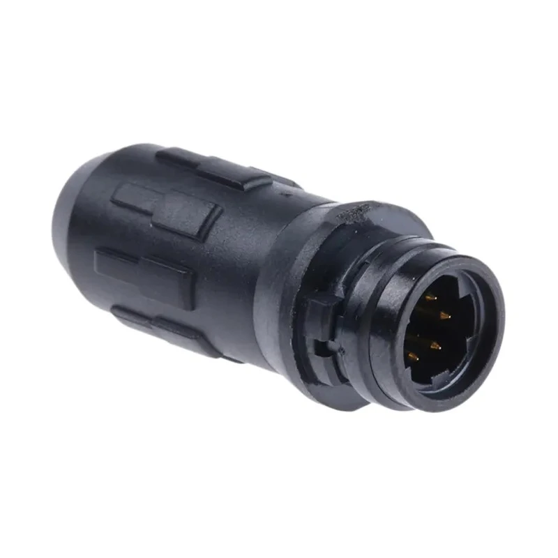 Hirose Circular Connector Miniature Socket, 6 Contacts, Cable Mount, IP67/IP68, 100V AC, 2A, Gold Plating HR30