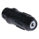 Hirose Circular Connector Miniature Socket, 6 Contacts, Cable Mount, IP67/IP68, 100V AC, 2A, Gold Plating HR30