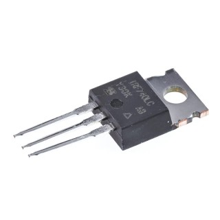 Vishay N-Channel Power MOSFET, 10 A Continuous Drain Current, 400 V Drain Source Voltage, Enhancement Mode IRF740LCPBF