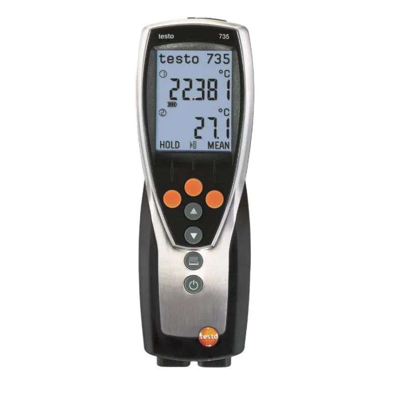 Testo PT100 Probe Handheld Digital Thermometer 3 Inputs 1760°C Max ±0.2°C Accuracy 735-1