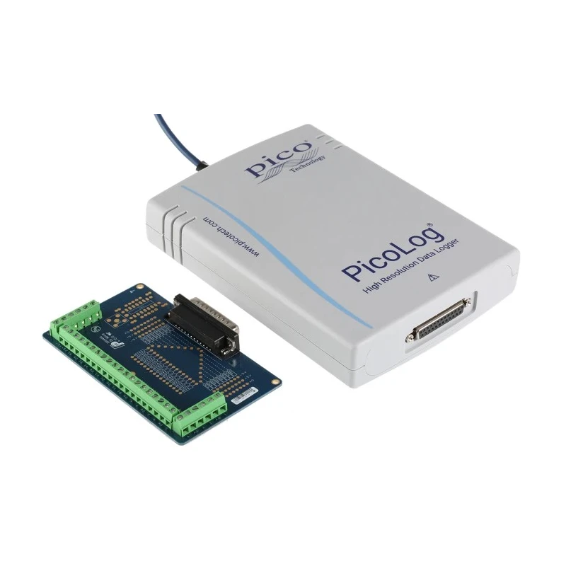 Pico Technology ADC-24 & TERM Voltage Data Logger USB 1.1 USB 2.0 8 Channel 24-bit Resolution ADC-24 & TERM