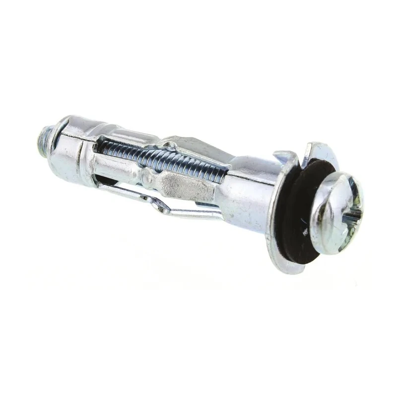 RawlPlug Carbon Steel Expanding Bolt Cavity Fixing Zinc Plated 10mm Fixing Hole Diameter SM-05037