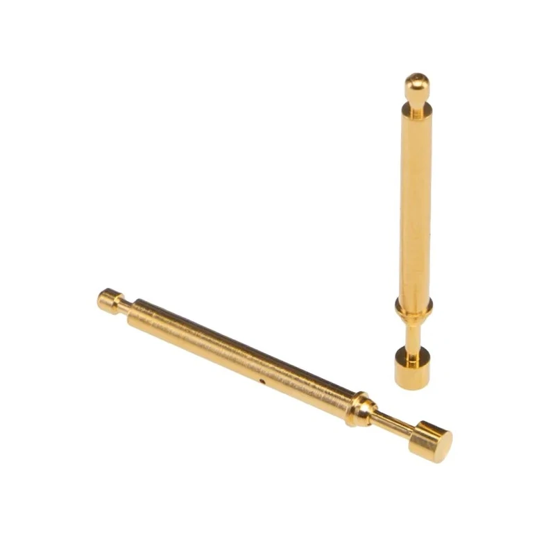 HARWIN Gold Test Pin 2A Gold Plated Brass Contact Male Spring Terminal P1113CA3