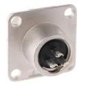 Hirose Circular Connector, 3 Contacts, Panel Mount Socket Female, M18 Connector, Straight Orientation, 250, 350V JR13RK-3S