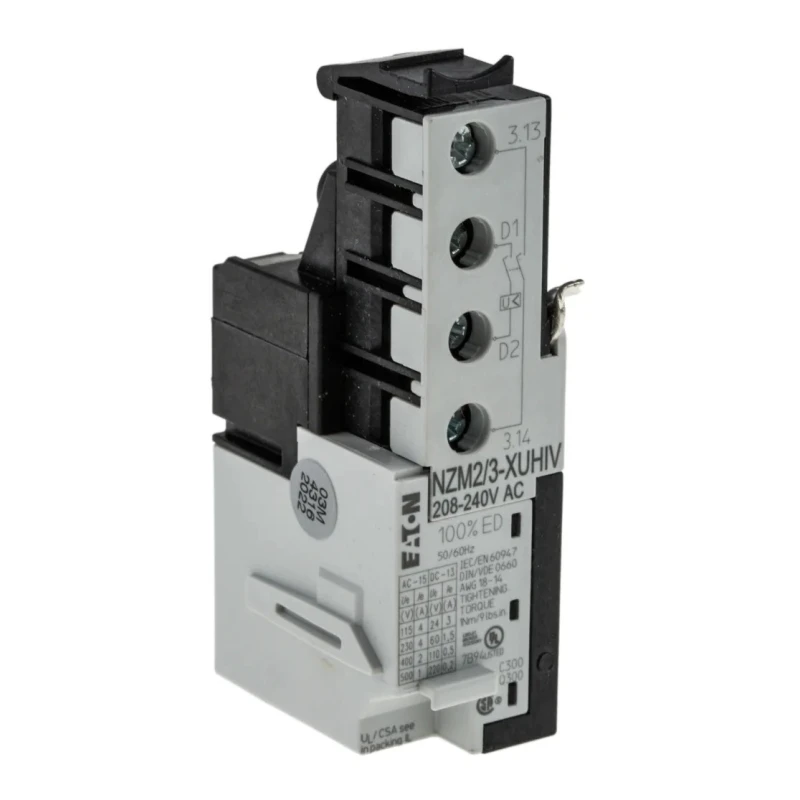 Eaton 240V AC Undervoltage Release Circuit Trip for use with N(S)3(-4), NZM2(-4), NZM3(-4) Series NZM2