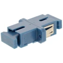 RS PRO Fibre Optic Adapter SC to SC Single Mode Simplex Blue Ceramic Housing 536-7566
