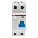 ABB F200 Series Residual Current Circuit Breaker 25A 2-Pole 30mA Type AC 230V AC 2CSF202001R1250 F202 AC-25/0,03