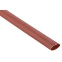 RS PRO Halogen Free Heat Shrink Tubing Brown 9.5 mm Sleeve Diameter x 1.2 m Length 2:1 Ratio 537-8061