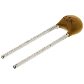 KEMET 47 nF 100V dc ±10% Multilayer Ceramic Capacitor Through Hole Radial C320C473K1R5TA