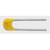 KEMET 1 nF 100V DC ±10% Tolerance Multilayer Ceramic Capacitor Through Hole Radial C322C102K1R5TA