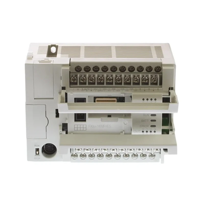 RS PRO FX3U Series Logic Module 8-Input Sink, 8 Relay Outputs, 8A Rated FX3U-16MR/ES