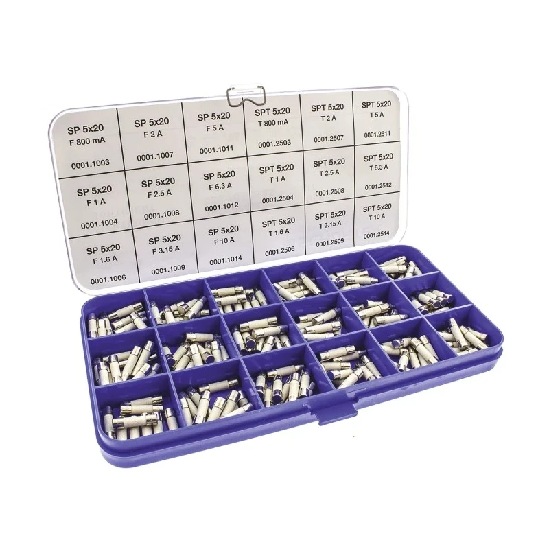 Schurter Electrical Fuse Kit Miniature Fuses 5 x 20 mm 0034.9871