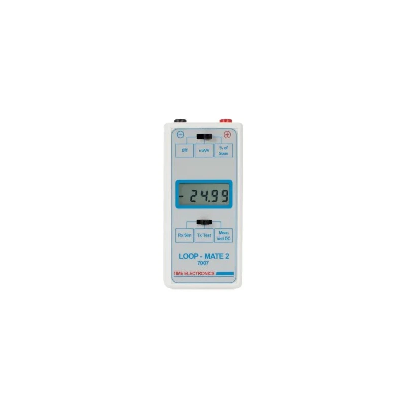 Time Electronics Loop Calibrator Battery with 0.05% Accuracy 40h Battery Life 7007