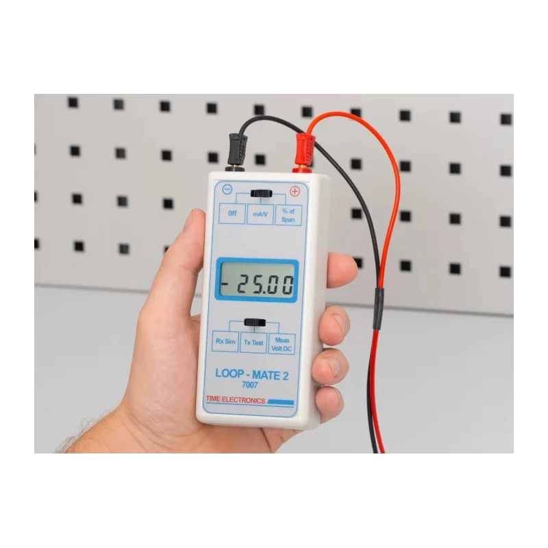 Time Electronics Loop Calibrator Battery with 0.05% Accuracy 40h Battery Life 7007