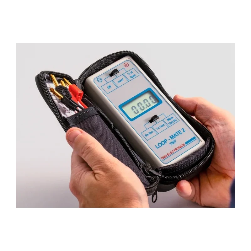 Time Electronics Loop Calibrator Battery with 0.05% Accuracy 40h Battery Life 7007