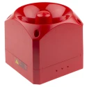 Klaxon Nexus Series Amber Sounder-Beacon Combination IP21 IP65 IP66 IP67 230V AC Wall Mount 105 dB @ 1m Electronic PNC-0007