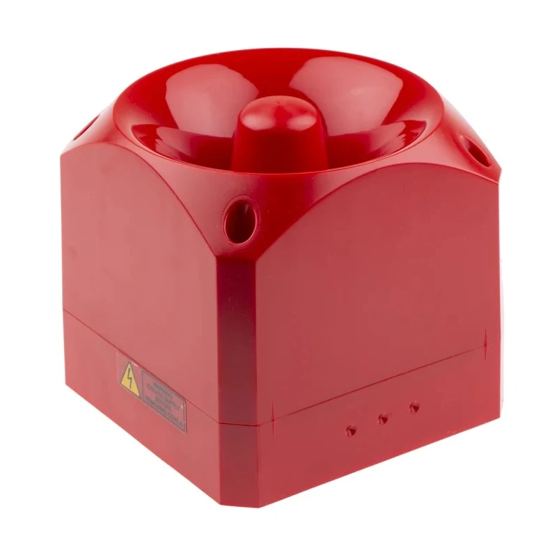 Klaxon Nexus Series Amber Sounder-Beacon Combination IP21 IP65 IP66 IP67 230V AC Wall Mount 105 dB @ 1m Electronic PNC-0007