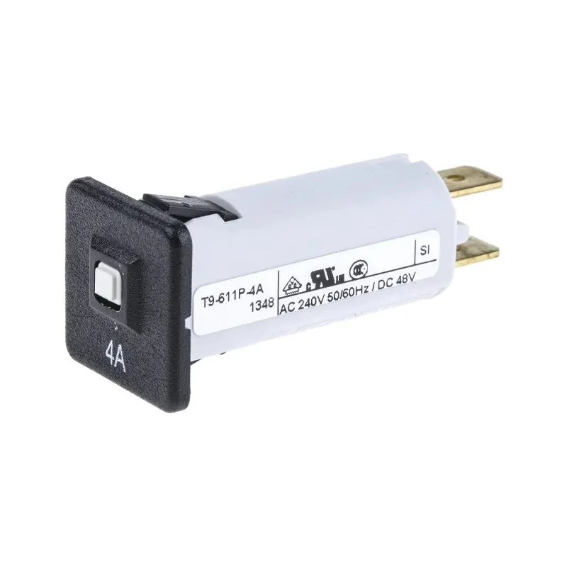 Schurter Thermal Magnetic Circuit Breaker 16A Current Rating 1-Pole Panel Mount 240VAC 32VDC 4404.0001