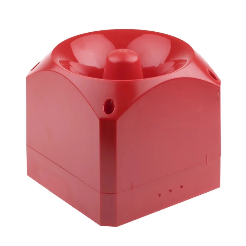 Klaxon Nexus Series Red Sounder-Beacon Combination IP66 60V DC 110 dB @ 1m Electronic PNC-0013