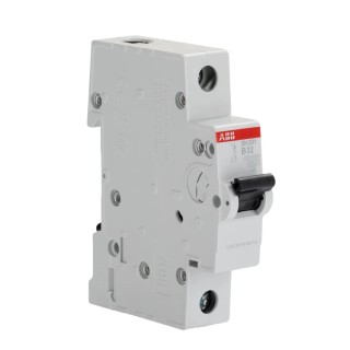 ABB ComPact Home SH200 Miniature Circuit Breaker, 1-Pole, 32A, Type B, 440V AC, 60V DC, 6 kA Breaking Capacity SH200