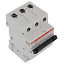 ABB Miniature Circuit Breaker 3-Pole 10A Type B Thermal Trip 440V AC 6kA Breaking Capacity SH200