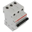ABB Miniature Circuit Breaker 3-Pole 10A Type B Thermal Trip 440V AC 6kA Breaking Capacity SH200