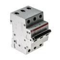 ABB ComPact Home Miniature Circuit Breaker 3-Pole 6A Type C 440V AC 6 kA Breaking Capacity SH200