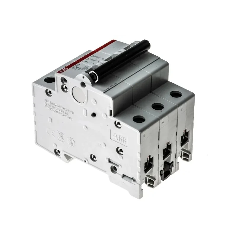 ABB ComPact Home Miniature Circuit Breaker 3-Pole 6A Type C 440V AC 6 kA Breaking Capacity SH200