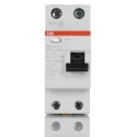 ABB Residual Current Circuit Breaker 25A, 2-Pole, 30mA Trip Sensitivity, Type AC, 1kA Breaking Capacity, DIN Rail Mount FH200
