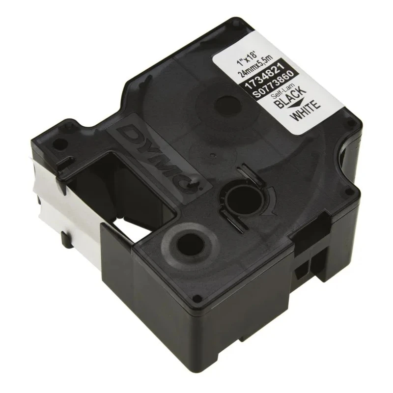 Dymo Black on White Label Printer Tape 24 mm Width, 5.5 m Length 1734821