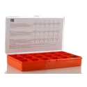 RS PRO 450 Piece Steel Circlip Kit with Maximum Shaft Diameter 25 mm Model 523-171