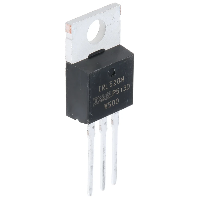 Infineon LogicFET N-Channel MOSFET 10 A 100 V Enhancement Mode 3-Pin TO-220 IRL520NPBF