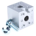 Bosch Rexroth Connecting Component Cube Connector for 45 mm Strut Profile with 10 mm Groove Size 3842549871
