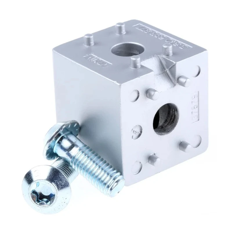 Bosch Rexroth Connecting Component Cube Connector for 45 mm Strut Profile with 10 mm Groove Size 3842549871