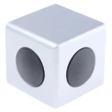 Bosch Rexroth Connecting Component Cube Connector for 45 mm Strut Profile with 10 mm Groove Size 3842549871