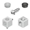 Bosch Rexroth Connecting Component Cube Connector for 45 mm Strut Profile with 10 mm Groove Size 3842549871