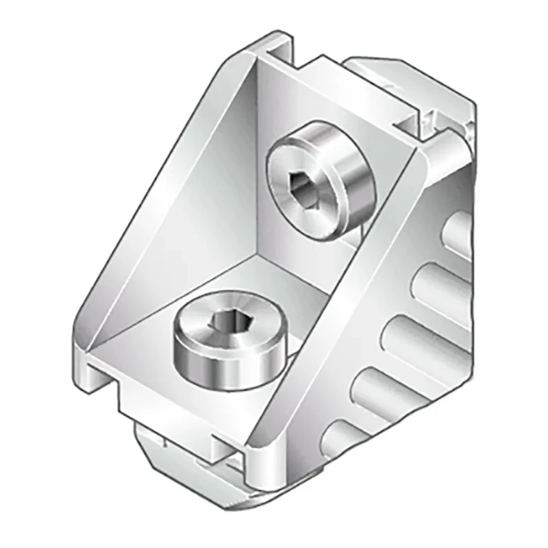 Bosch Rexroth M4 Angle Bracket Connecting Component for Strut Profile 20 x 40 mm Groove Size 6 mm 3842551597