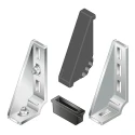 Bosch Rexroth M6 Foundation Bracket Connecting Component Strut Profile 30 mm Groove Size 8 mm 3842551602